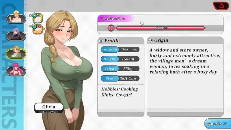 幸福岛幻想_Fantasy of Bliss Island 互动选择 实机截图 3